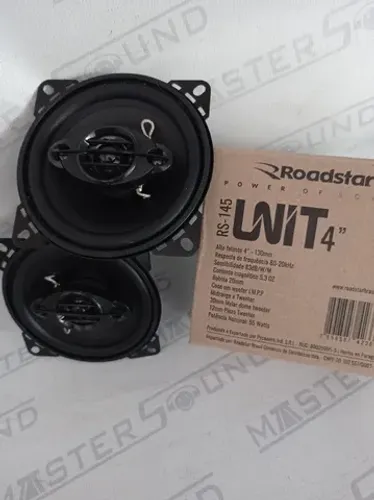Alto-falante. Roadstar. 4". 55 RMS. Garantia. Novo. Instalado.