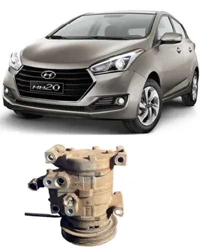 Compressor Hyundai Hb20 1.0 - 2012 2013 2014 2015 2016 2017 2018 2019
