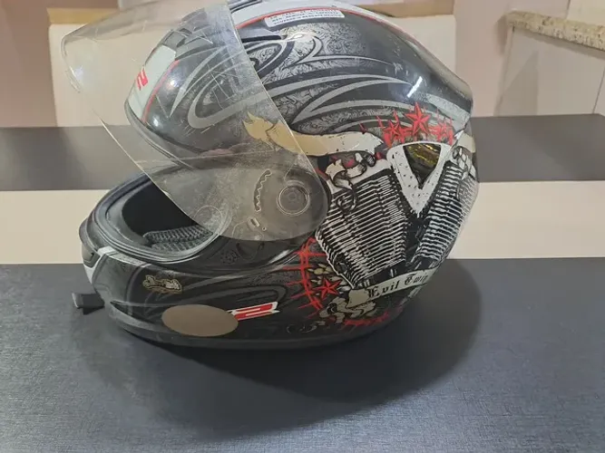 Capacete LS2 Preto 