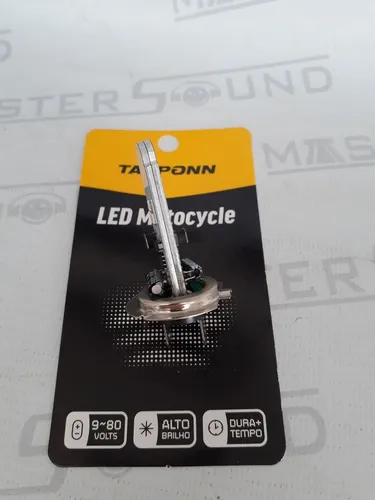 Lâmpada Led. H-7. 80Watts. Para moto. Nova. Instalada.
