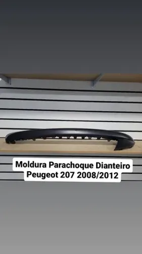 Moldura Parachoque Dianteiro Peugeot 207 20082012