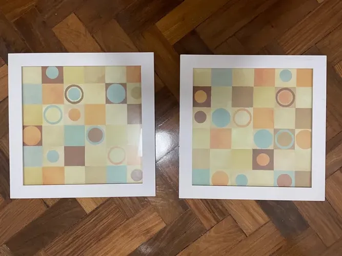 Par de quadros 