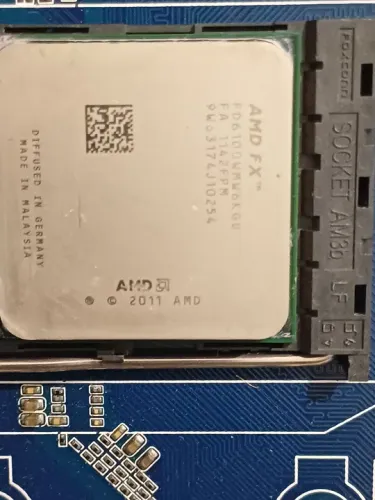 Processador FX6100,game par  placa am3+