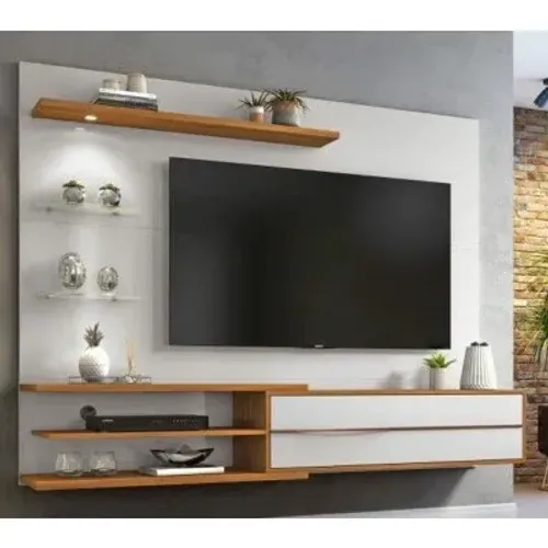 Painel TV até 60 Polegadas Off White/Frejó rf544