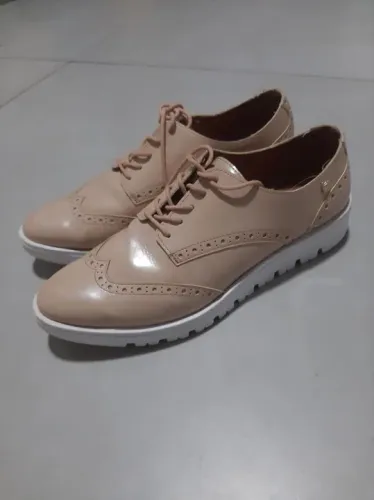 Tênis sapato Oxford Bege