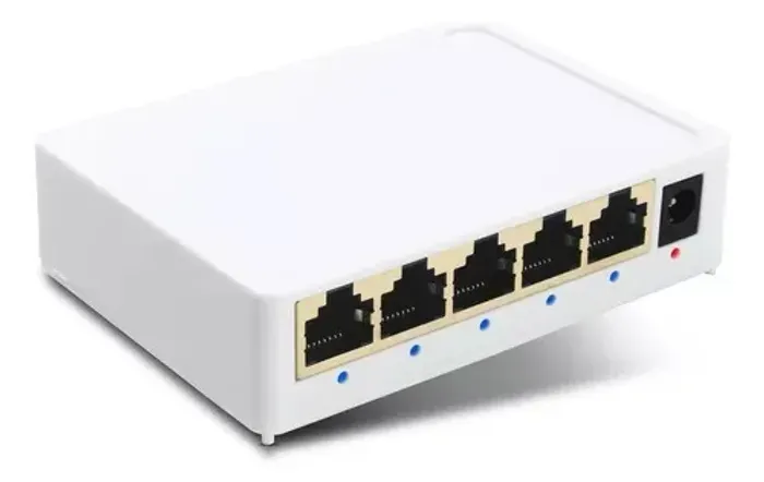 Switch 5 Portas Knup KP-SW105 10/100/1000Mbps Gigabit - WZetta