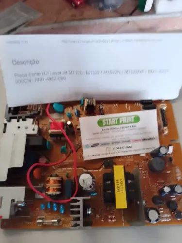 Placa Fonte HP LaserJet M1120 - M1522 - M1522N - M1522F - RM1-4932-000