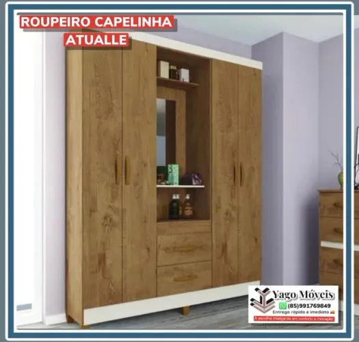 Guarda Roupa capelinha em mega Promoção entrega grátis !