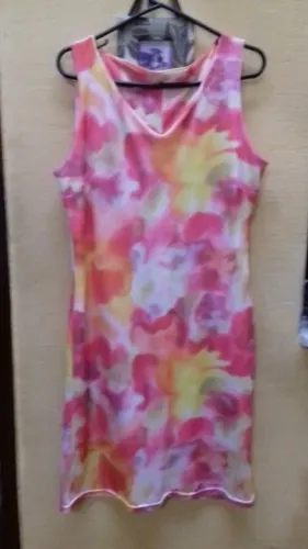 Vestido Rosa Florido