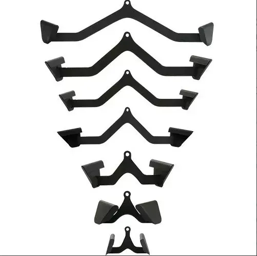 Kit com 7 Puxadores anatomicos com suporte de parede
