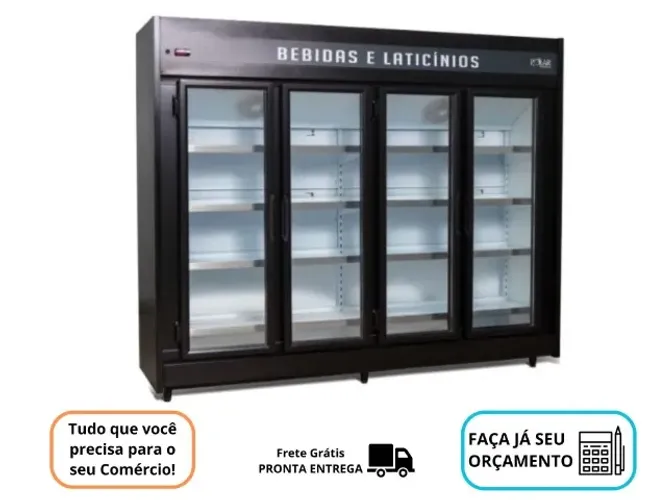 Refrigerador 4 Portas Novo 220v