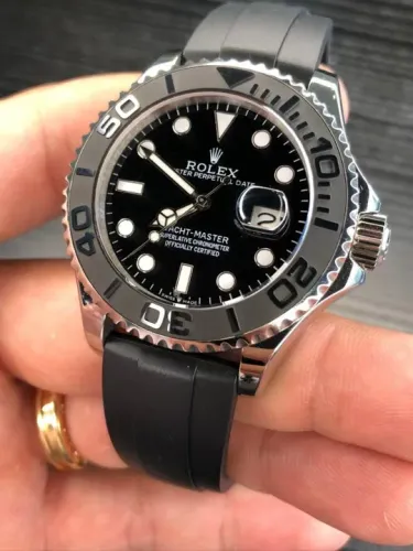 Rolex Yacht Master Silver Eta 3035 Automático Premium