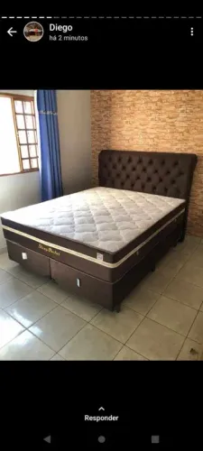Cama Queen nova direto da fábrica completa