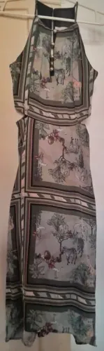 Lindo vestido estampado