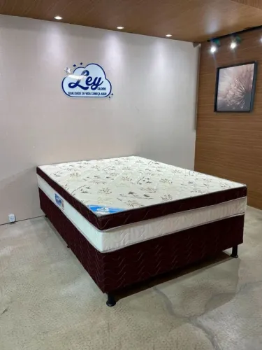 Cama Box Ouro Casal Padrão