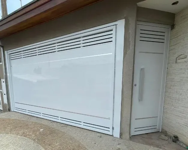 Portão em aluminio em Camaçari *