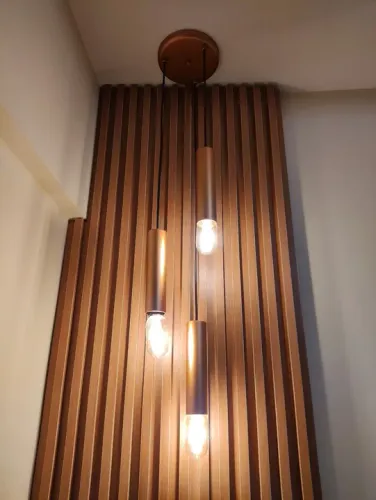 Luminária pendente 3 lampadas