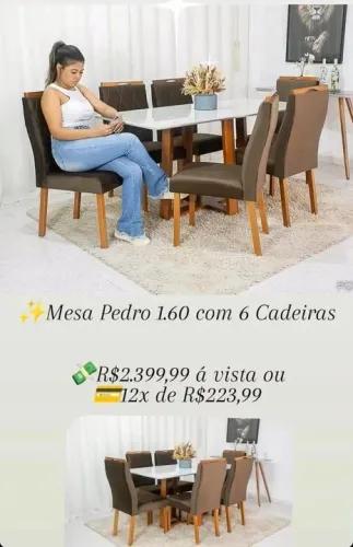 Mesa de Jantar ( entrega grátis )