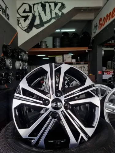 Jogo de rodas novas aro 15 4x100 Hyundai HB20