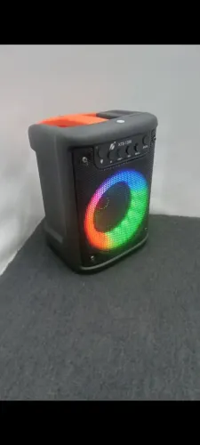 CAIXA DE SOM BLUETOOTH KTS-1350 10W RGB LED. * NOVA *