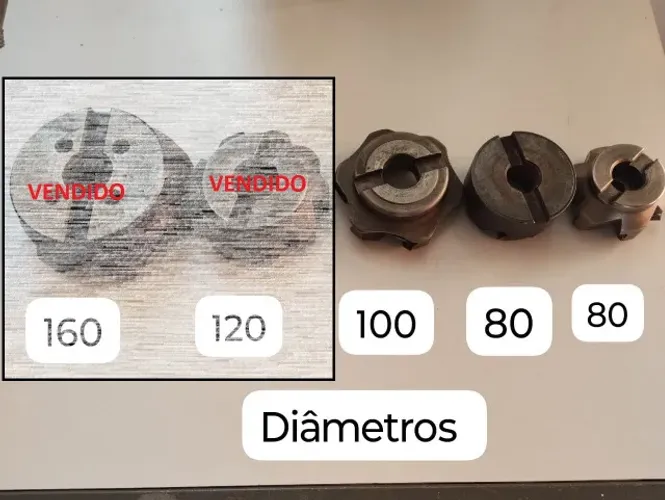 Cabeçotes de metal duro para fresadora