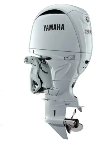 Yamaha 200HP Branco Elétrico 4 Tempos - Motor de Popa 