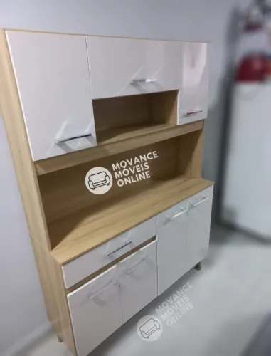 Armário de Cozinha 8 Portas Novo