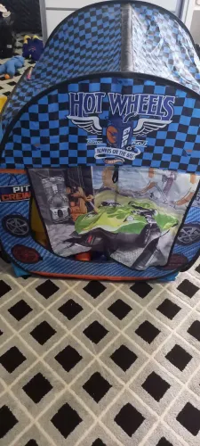 Tenda / casinha de bolinhas Infantil Hot Wheels - Diversão para o seu pequeno piloto!