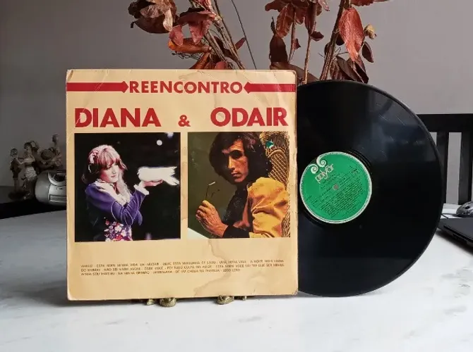 Lp Vinil - Diana & Odair - Reencontro 1986