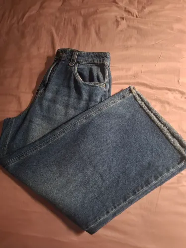 Calça jeans wide leg