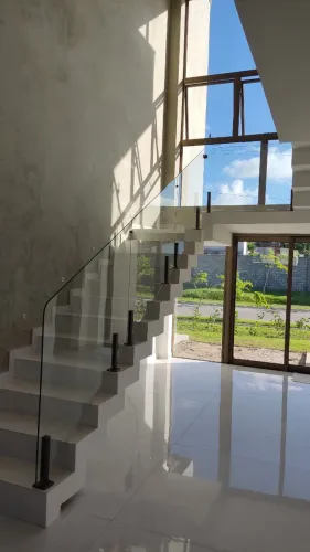Guarda corpo em vidro