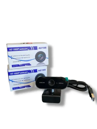 WEBCAM COM MICROFONE FULL HD 1080P
