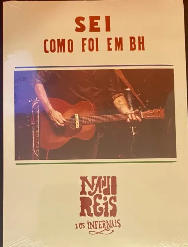 Nando Reis - Sei como foi em BH  em CD+DVD ( novo e lacrado ) 