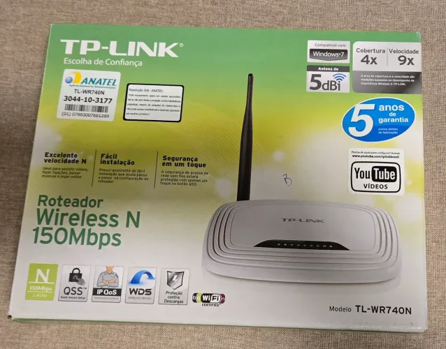 Roteador Wireless TP-Link TL-WR740N 150Mbps