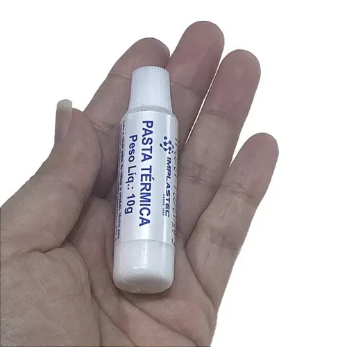 Pasta Térmica Bisnaga Com 10g, Condut 0,4 W/(m.K), Branca - Implastec