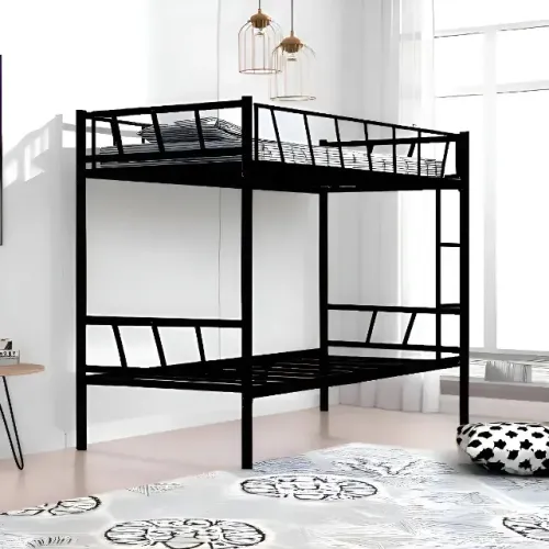 Beliche solteiro militar alojamento feita em ferro aço estilo industrial cor preto