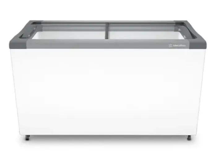 Expositor Horizontal para Sorvetes e Congelados - 399 Litros NF40 Supra  METALFRIO