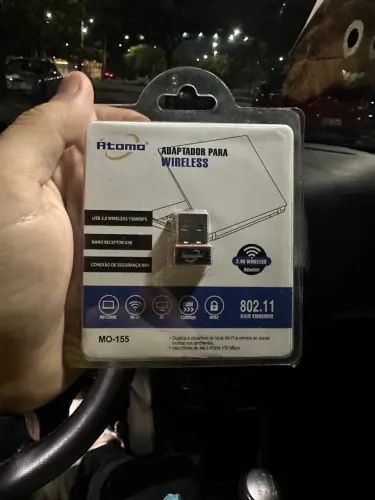 Adaptador Wi-Fi USB Atomo 150Mbps