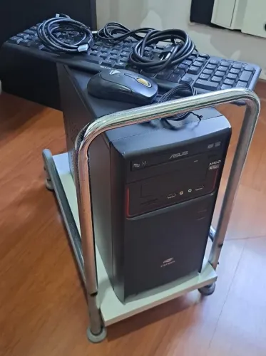 Computador + Leitor e Gravador de DVD Windows 10 atualizado + base