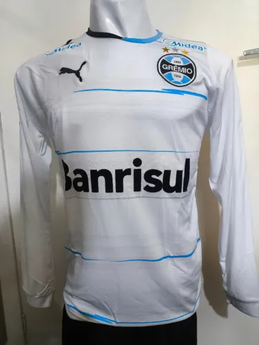 Camisa do Grêmio branca 2010 manga longa