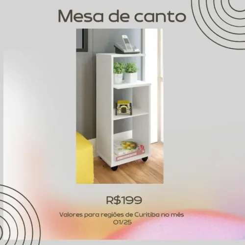 Promoção Mesa de Canto - 27/01  