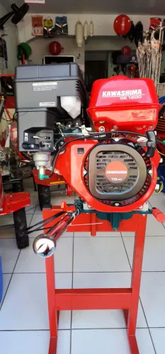 Motor Kawashima GE 1800 18HP Partida Manual 