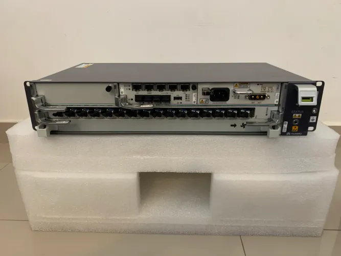 Fonte de alimentação CA Huawei MA5800-X2 OLT Nova, com 16 GPON placa C++