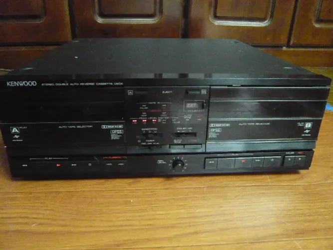 Descrição Kenwood stereo cassette Deck x-5wr Estado de novo