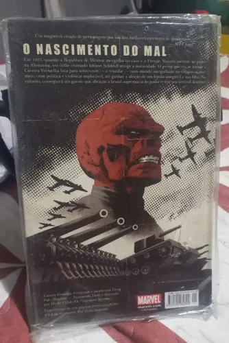 Livro Caveira Vermelha - Encarnado