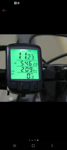 Velocímetro para bike com fio