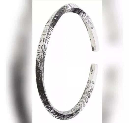 Pulseira Bracelete de Zinco