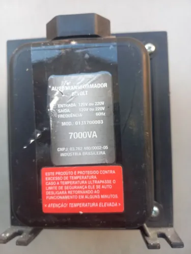 Autotransformador Bivolt 7000VA