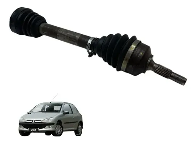 Semi Eixo Homocinetica Lado Esquerdo Peugeot 206 2004 2005 2006 2007 2008 Original