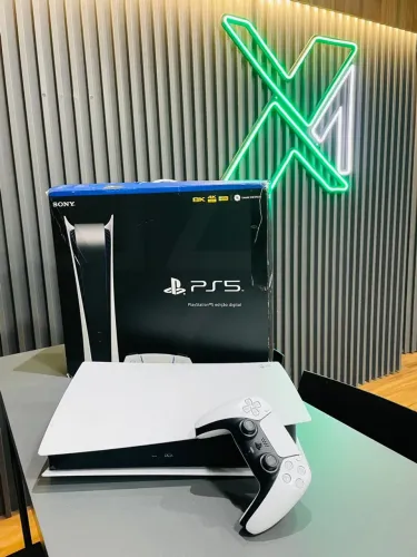 PlayStation 5 digital seminovo sem detalhes / garantia